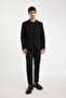 Men's Black Canvas Trousers - Y2651Az/Bk27