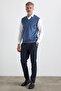 Men's Plus Size Regular Cut V-Neck Sleeveless Sweater Knitwear Sweater