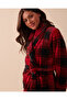 Buffalo Plaid Soft Plush Robe - 3