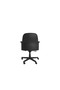 Iris 587 Low-Back Chair - Ergonomic, Adjustable, Durable with Smooth Mobility, Black - 6