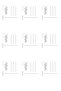 New Year Themed Nostalgic 9-Piece Postcard Photocard Series Model 2 - 2