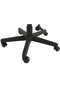 Iris 587 Low-Back Chair - Ergonomic, Adjustable, Durable with Smooth Mobility, Black - 4