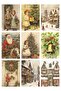 New Year Themed Nostalgic 9-Piece Postcard Photocard Series Model 7