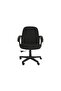 Iris 587 Low-Back Chair - Ergonomic, Adjustable, Durable with Smooth Mobility, Black - 2