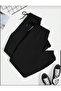 COPY - Unisex Double Sweatpants 2-Piece Black Jogger Pants - 2