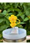 Floral Thermos Accessory/Floral Straw Protector/Straw Cover/Straw Stopper - 3