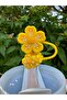 Floral Thermos Accessory/Floral Straw Protector/Straw Cover/Straw Stopper - 2