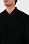 Wool Regular Fit Half Zipper College Collar Sweater Men's Sweater 6D1Mxp 1Mkdz 0999 - 5