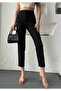 Women's Collet Extra High Waist Narrow Leg Fabric Pants - 2