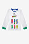 Cotton Boy's Born to Skate 2-Piece Multicolor Pajamas Set - 3