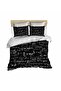 Physics Formulas E=Mc2 3D Digital Double Duvet Cover Set