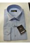 Dacron Pocket Classic Wide Cut Long Sleeve Tie Collar Shirt - 4