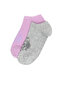 Gray Melange Women's Socks - 50286355 -VR086