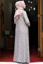 Papatya Tesettür Evening Dress Mink - 3