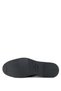 Men's Genuine Leather Black Opening Loafer Shoes - 4