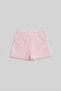 Pomeno Pink Striped Girls' Shorts - 4