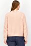 Women Full Buttoned Long Sleeves Knit Cardigan, Pink - 3