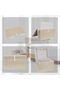 2 صندوق منظم متعدد الأغراض ماكسي بني 50*40*30 سم - 4