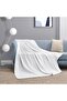 Pike Single 100% Cotton Small Checkerboard Patterned Bedspread Hotel Type Luxury Pike White - 5