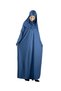 Elegant Prayer Dress and Turban Prayer Beads Set Hijab Shawl Muslim Clothing Abaya - 5