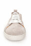 Women's Lace-Up Comfortable Sole Casual Shoes Real Leather 212701   Gray - 5