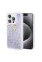 Apple iPhone 15 Pro Compatible Liquid Glitter Liquid Ring Shining Design Case