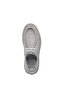 Gray 100% Leather Laced Casual Suede Shoes - 5