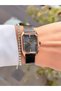 Milan Steel Cord Square Case 3 Atm Waterproof Women's Wristwatch + Bracelet with Gift - 3
