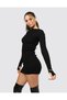 Rochie mini camisole cu cusătură inversă