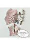 100% Cotton 8 Layers Muslin Fabric Set of 5 Baby Bibs/Mouth Wipes with Three Snaps - 3