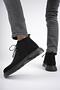 Henry Guaranteed Lace-Up Genuine Leather Comfortable Sole Men's Chelsea Boots - 8