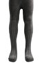 Girl's Cotton Chain Pattern Pantyhose Gray