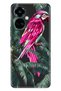 Camon 19 Pro Case Modern Design Silicone Patterned Parrot - 4