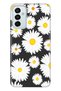 Samsung Galaxy M23 Compatible 0.4mm Laser Cut Silicone Cover Daisy