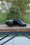 Men's Seasonal Shoes Genuine Leather Rubber Sole Without Laces - 4