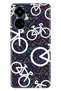 Camon 19 Pro Case Modern Design Silicone Patterned Bicycle - 5