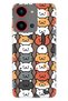 S19 Max Pro S Zoom Case Pictorial Printed Nano Silicone Thankless Cat