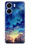 Xiaomi C65 - Redmi 13C Case Illustrated Printed Silicone Cloud City