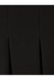 A-Line Mini Pleated Crepe Scuba Skirt - 6