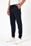 Thick Black-Navy-Grey-Anthracite Men's 4-Piece Sweatpants Jogger with Back Pocket and Elastic Leg Regular Fi - 4