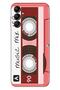 Samsung Galaxy A54 Case Silicone Patterned Illustrated Uv Cover Pink Cassette