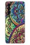 Camon 18 Case Colored Illustrated Silicone Color Mandala