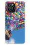 C21 Pro Case Silicone Patterned Illustrated Uv Cover with Balloon House