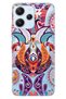 Xiaomi Redmi 12 Compatible Case with Camera Protection Silicone Patterned Picture Cover Mandala Love