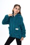 Girl's Plush Cardigan - 2