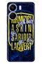 Xiaomi C65 - Redmi 13C Case Illustrated Printed Silicone Color of Love Yellow Navy Blue