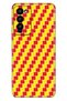 Camon 18 Compatible Case Colored Picture Silicone Yellow Red