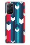 Xiaomi Redmi Note 11 Pro 5g Compatible Case 0.4mm Laser Cut Silicone Blue Stripe