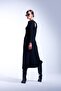 Black Corded Knitwear Dress - 4