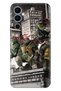 Pova Neo 2 Case Silicone Patterned Illustrated Uv Cover Ninja Turtle